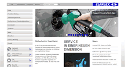 Desktop Screenshot of elaflex.de