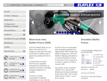 Tablet Screenshot of elaflex.fr